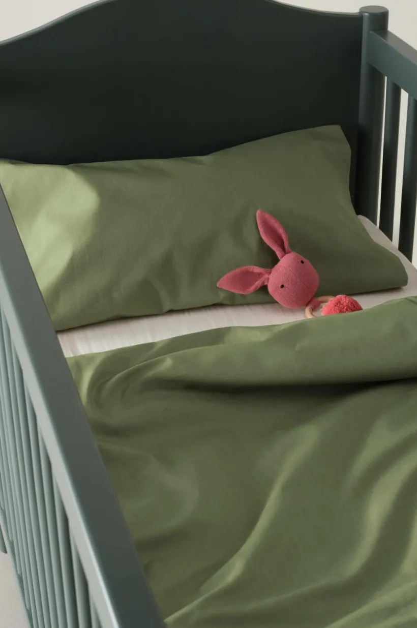 Jotex Lasten Vuodevaatteet^ZACK PERCALE MINI Pussilakanasetti Pinnasänkyyn - Ekologinen